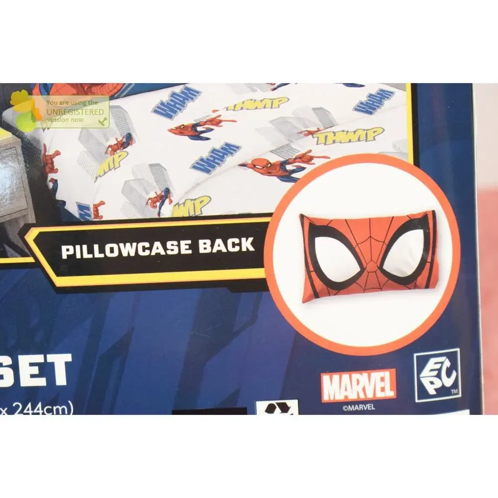 Twin Marvel Spider-Man Kids' Sheet Set